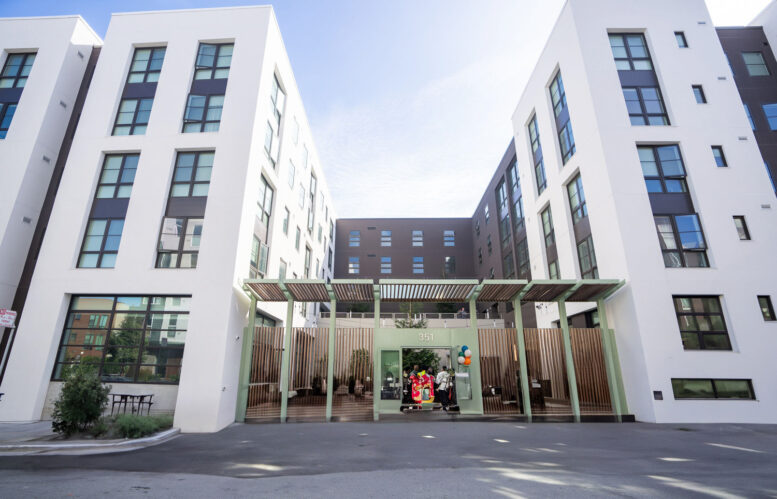 Oscar James Residences lobby view, image courtesy project team