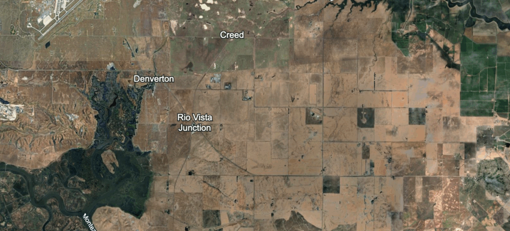 Suisun City Expansion Current Site Overview, image via Google Satellite