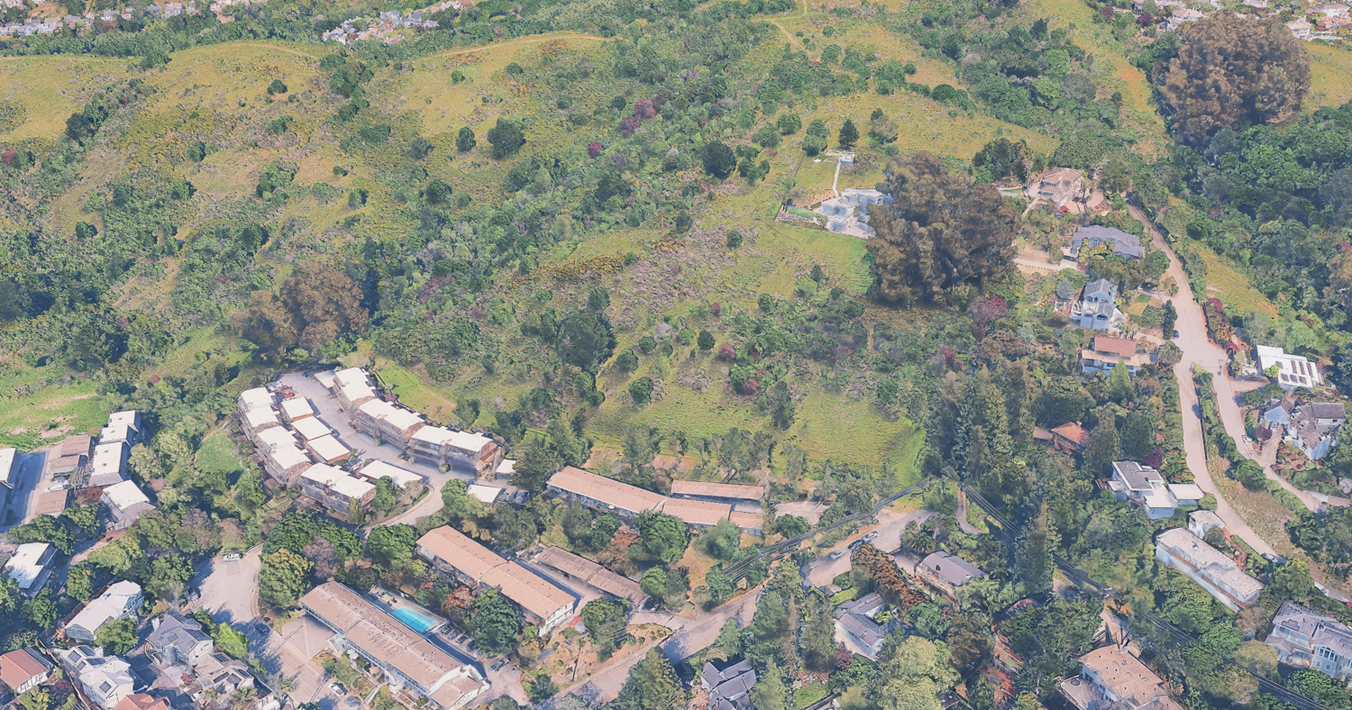 100 Thomas Place, image via Google Satellite