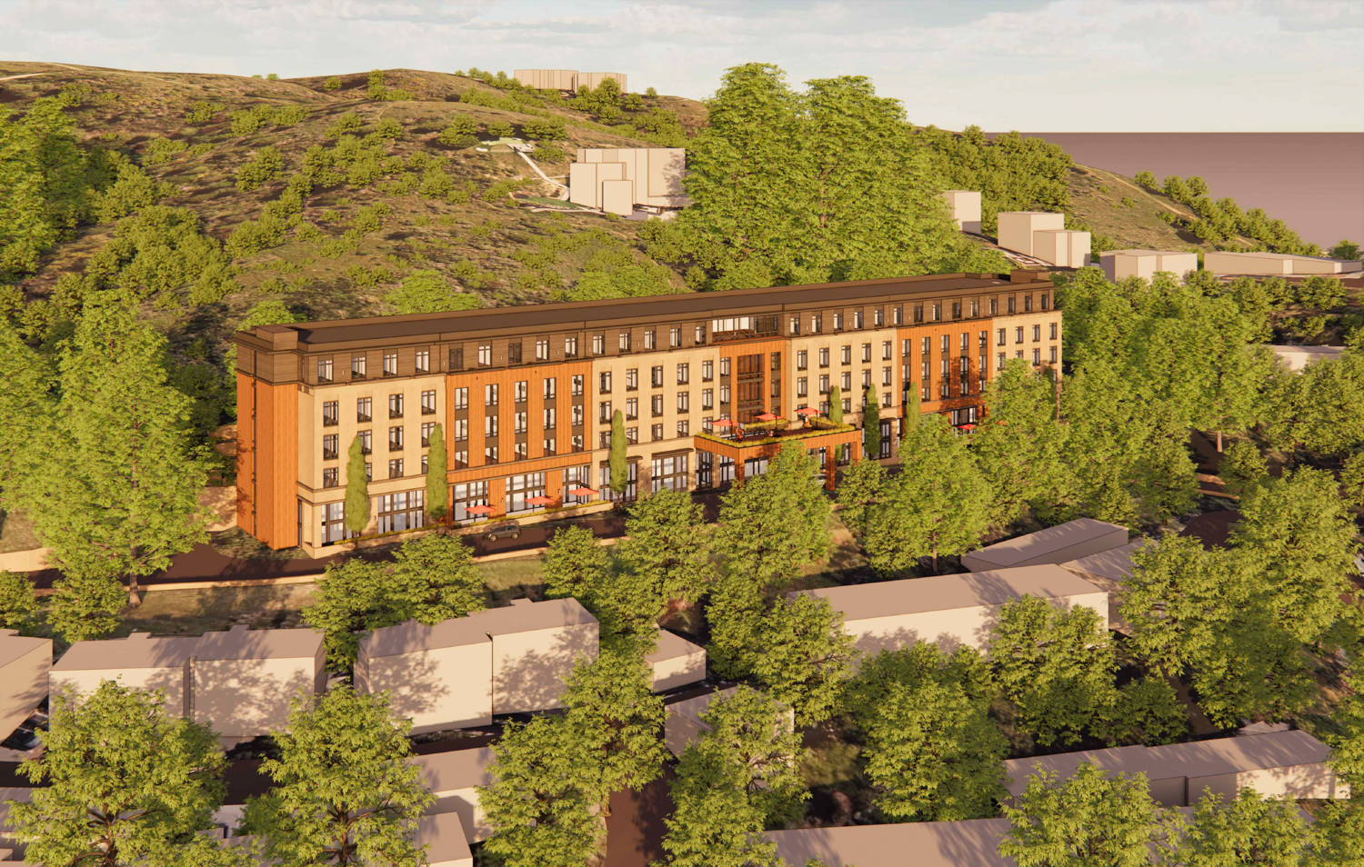 100 Thomas Place, rendering by SDT Architects