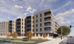 1207 North Capitol Avenue corner view, rendering by Form4 Architecture