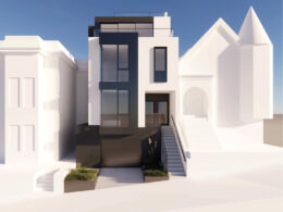 1237 19th Street front view, rendering by Pristereo