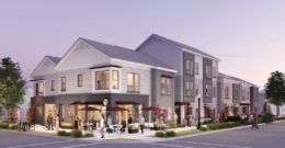 2211 F Street, rendering by Vrilakas Groen Architects