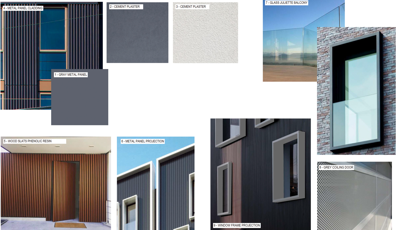 222 Capp Street facade design inspiration, illustration by Perry Architects