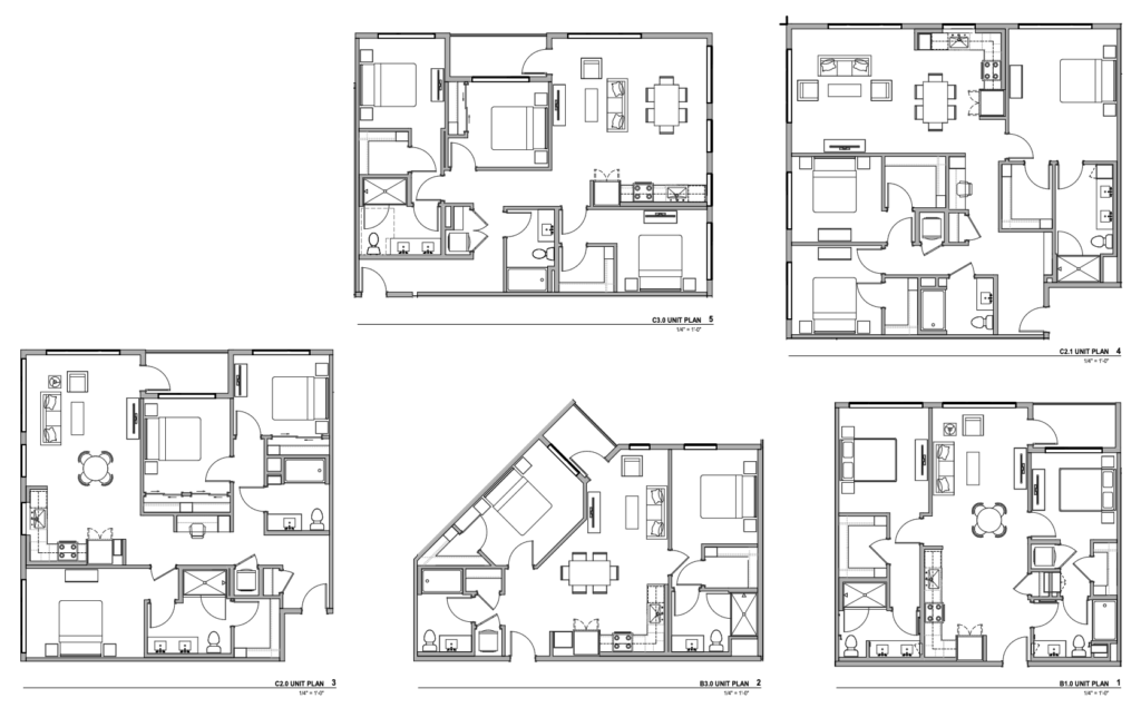 3606 El Camino Real Additional Unit Plans, image by BDE Architecture
