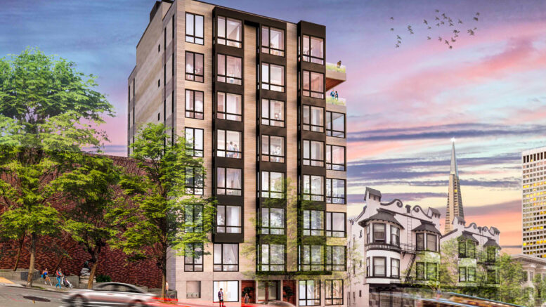 842 California Street, rendering by Cass Calder Smith