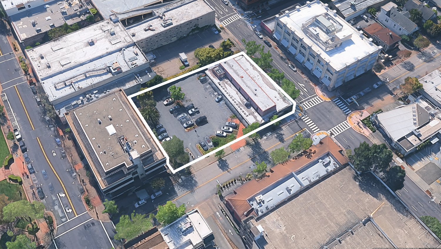 900 A Street, image via Google Satellite