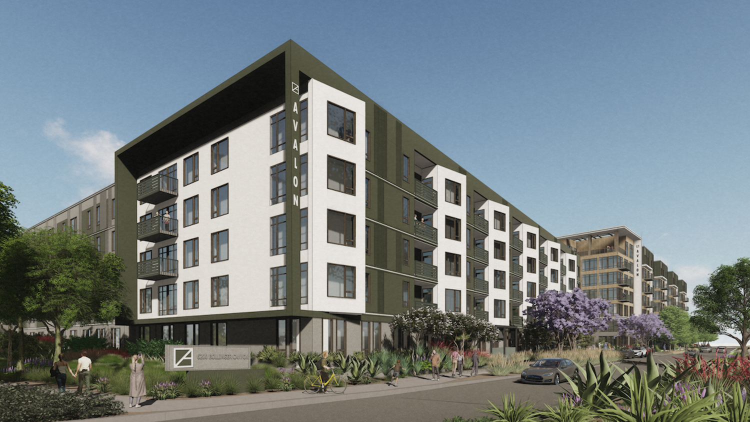 AvalonBay at Bishop Ranch, rendering by BAR Architects & Interiors