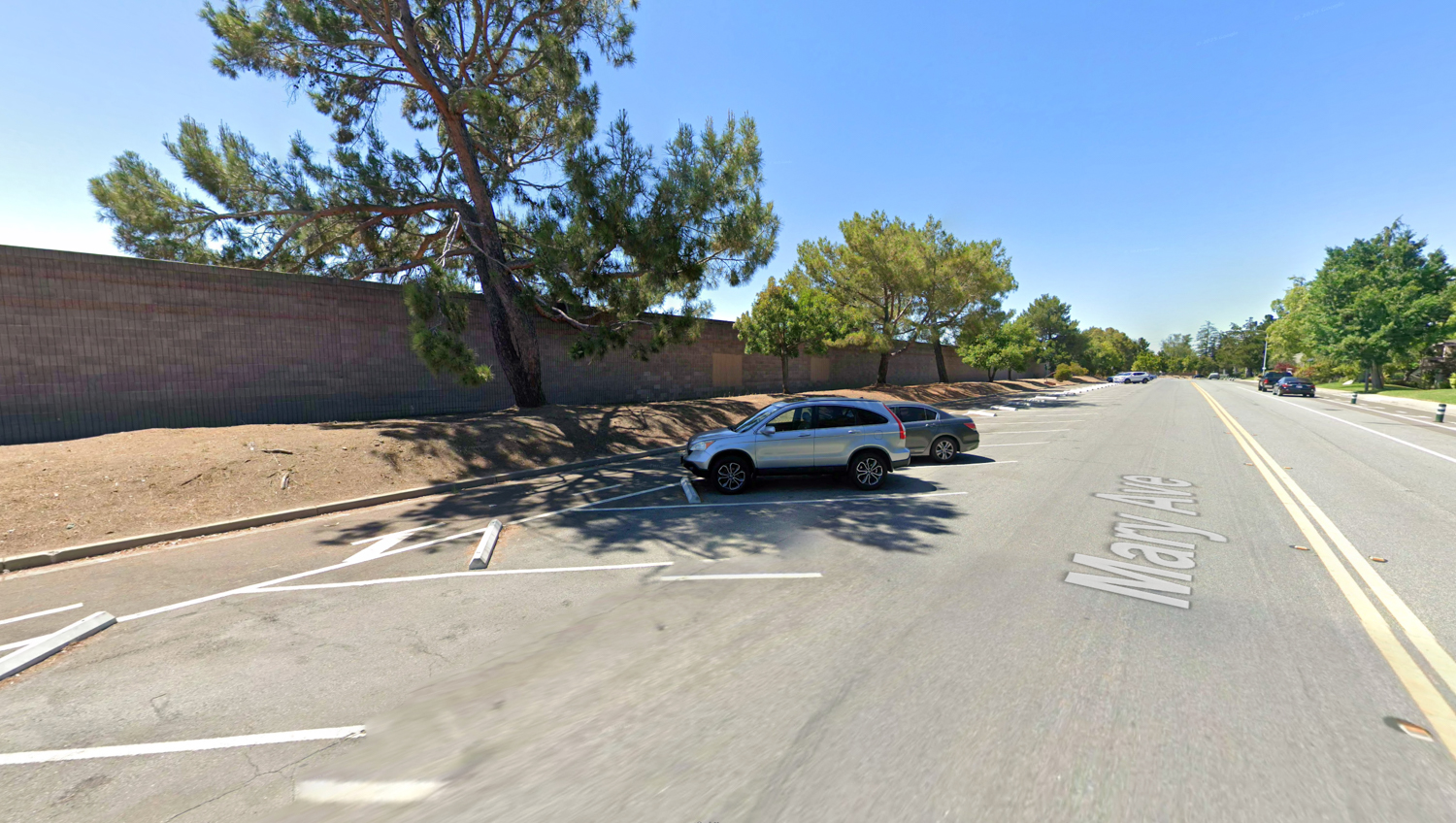 Mary Avenue Affordable Housing project site, image via Google Street View