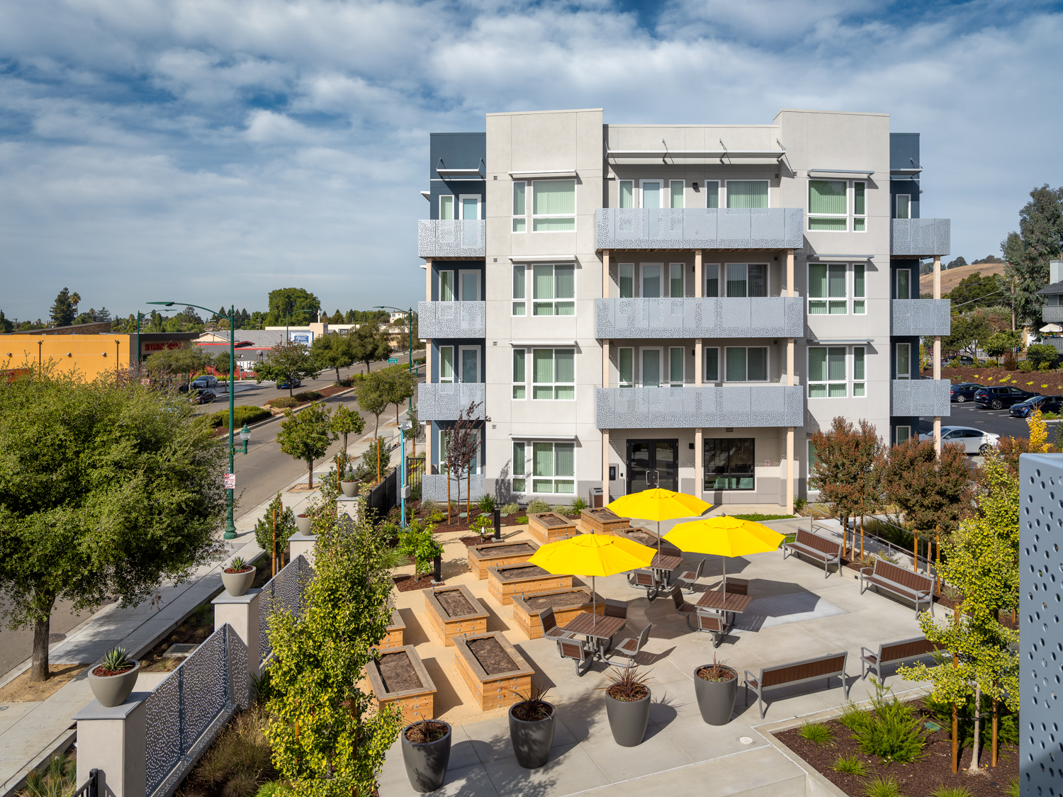 Mission Paradise amenity space, image courtesy EAH Housing