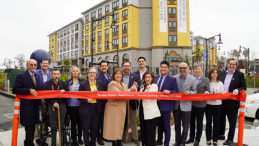 1221 Lick Avenue ribbon-cutting ceremony, image via California HCD
