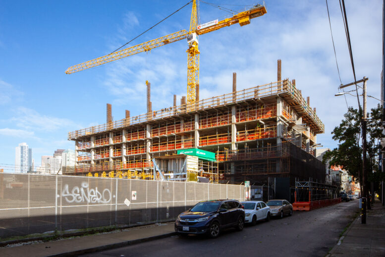 160 Freelon Street with 706 Mission Street visible in the background, image by Andrew Campbell Nelson