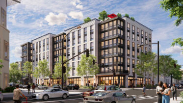 1899 Oxford Street updated design, rendering by SDT Architects