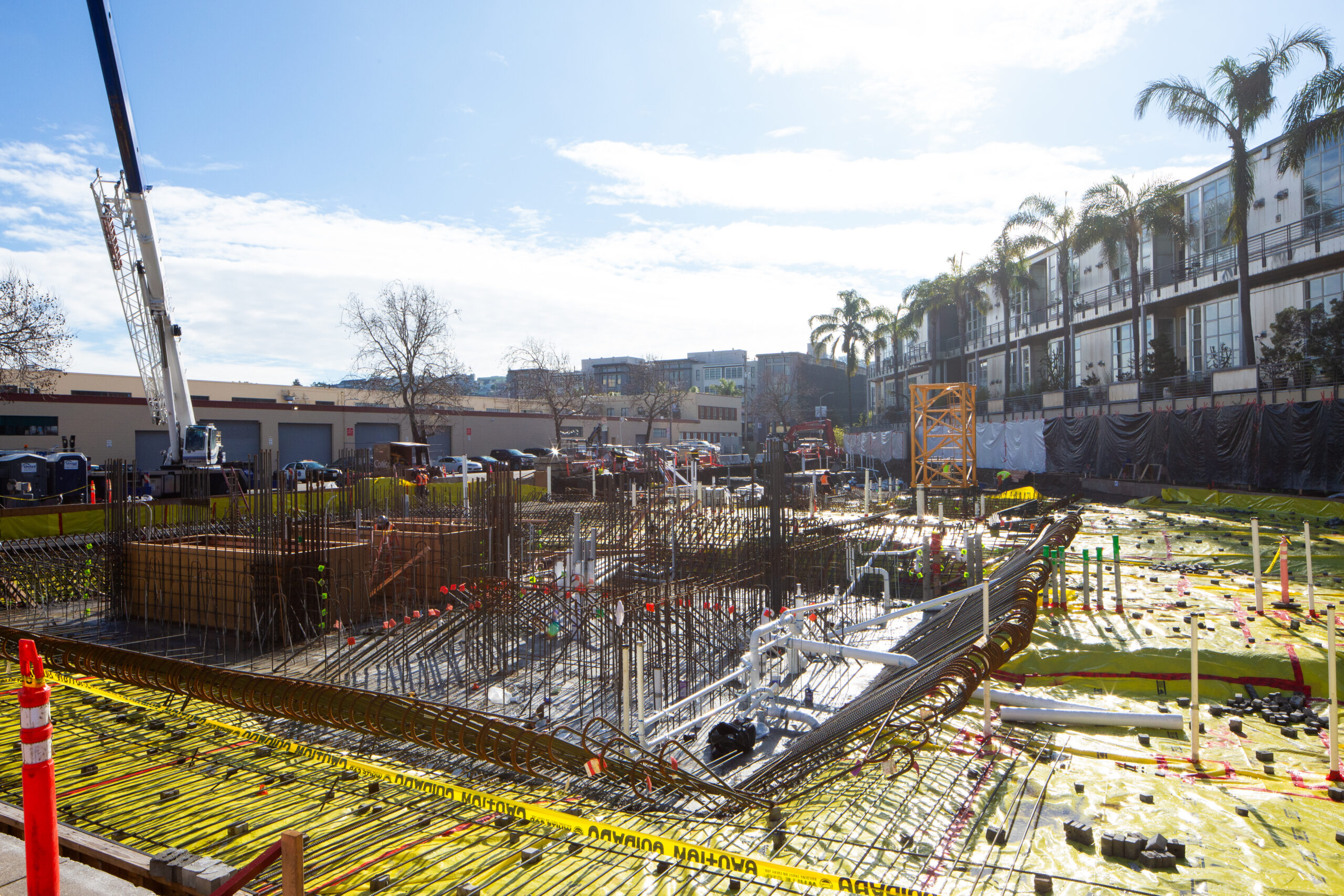 300 De Haro foundation view, image by Andrew Campbell Nelson