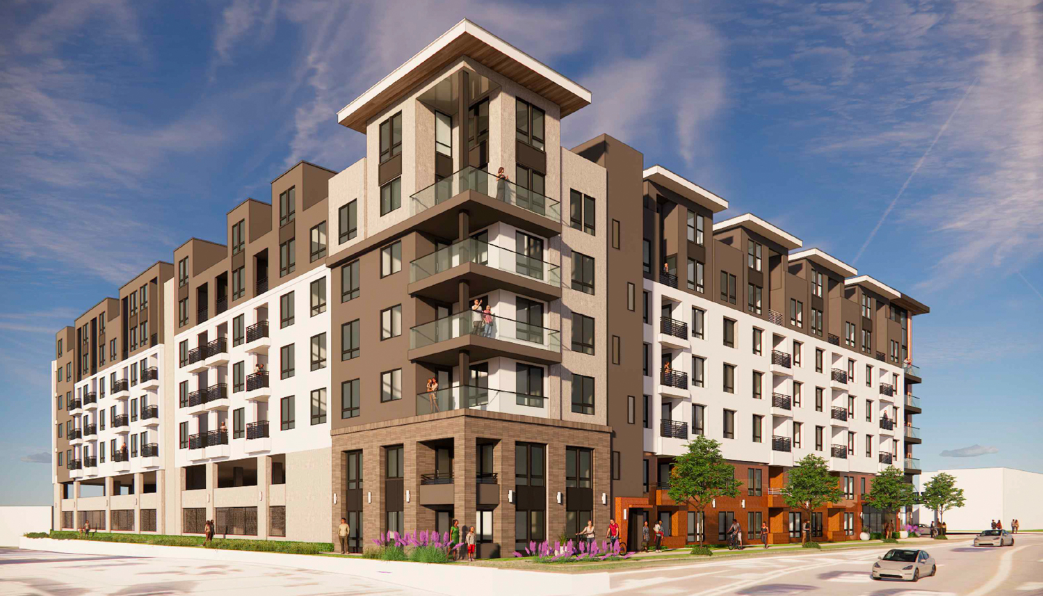 4095 Pacific Boulevard looking west, rendering by AO