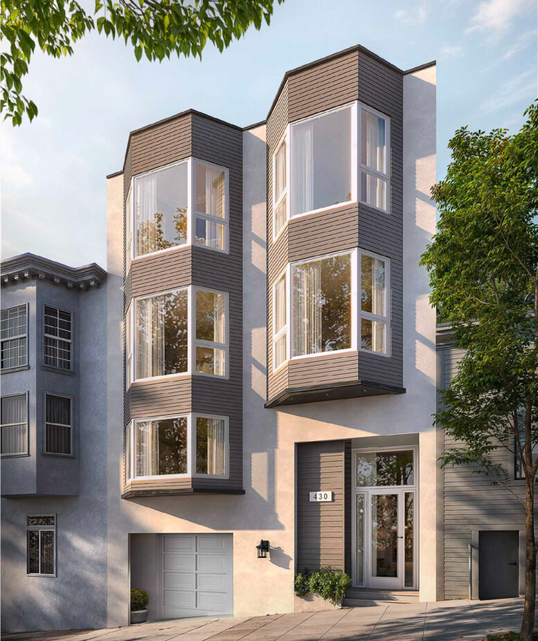 430 Green Street, rendering by RDK Consulting