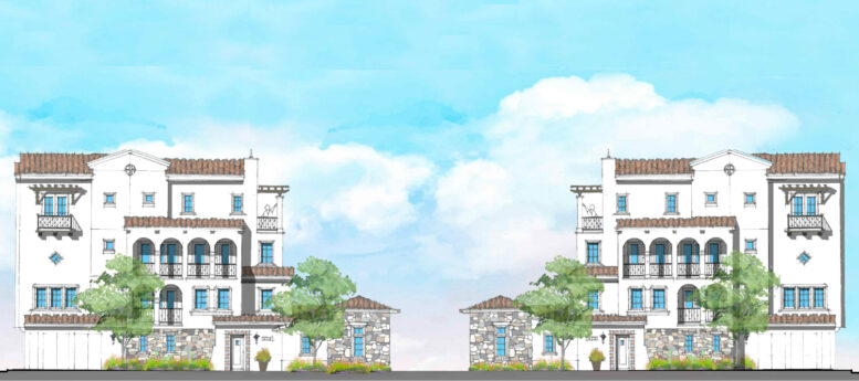 700 West Hamilton Avenue, illustration by Hunt Hale Jones Architect