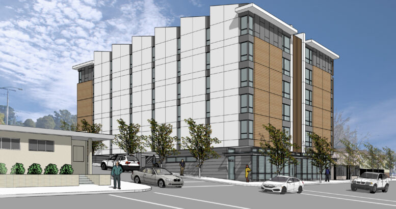 7954 MacArthur Boulevard, rendering by Kodama Diseno Architects