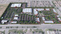 Agora at Natomas aerial overview, rendering by RMW Architecture + Interiors