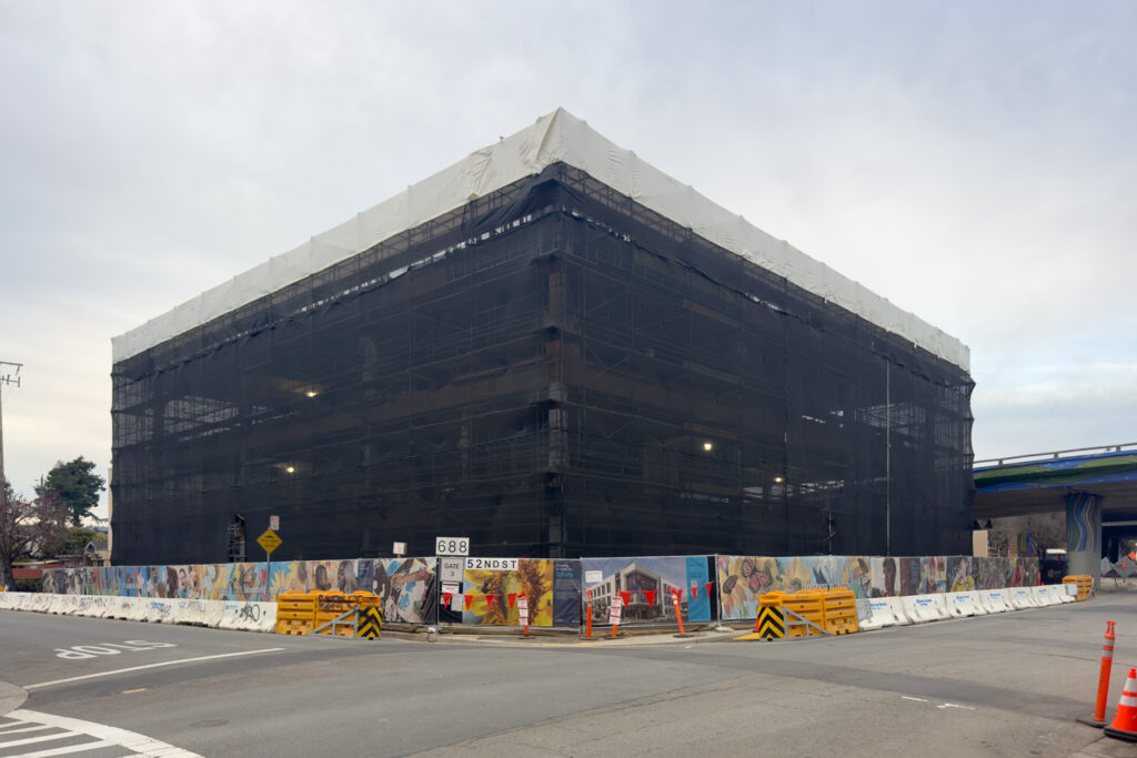 Building Under Construction at 747 52nd Street, image by Yimby Team