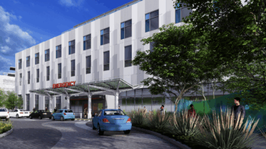 UCSF BCH New Hospital Entry Rendering, image via UCSF