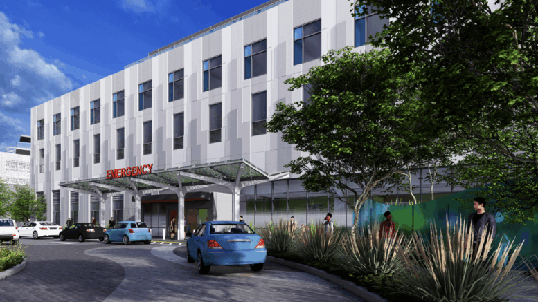 UCSF BCH New Hospital Entry Rendering, image via UCSF