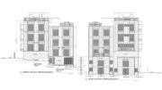 1400 De Haro Street and 2203 25th Street apartments, illustration by L.A. Paul & Associates