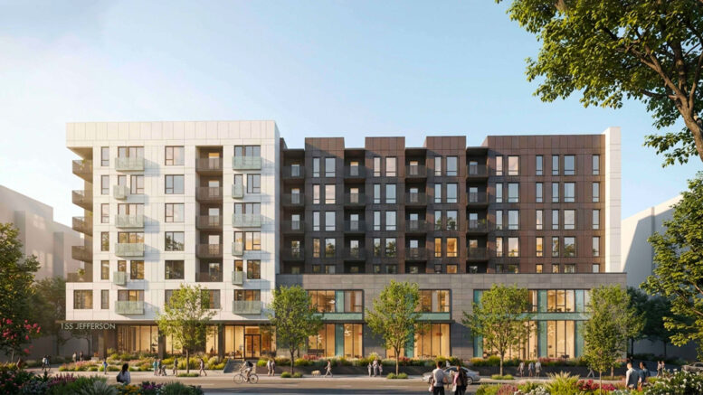 155 Jefferson Drive, rendering by KTGY