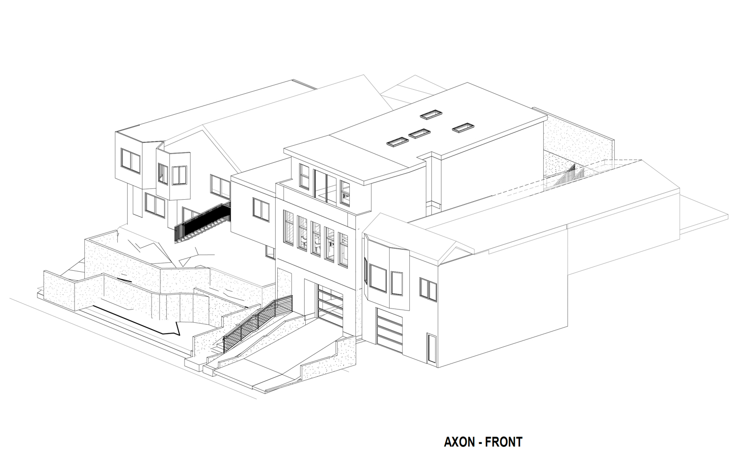 169 Vienna Street, isometric view by Sunset and Annex