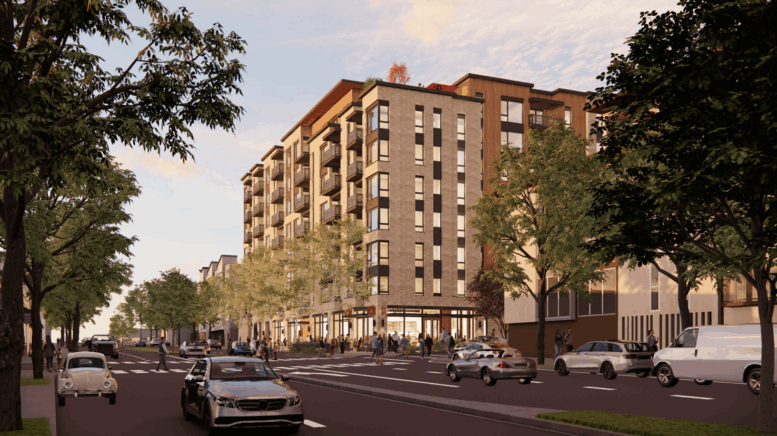 2109 Virginia Street Rendering, image by Tractenberg Architects