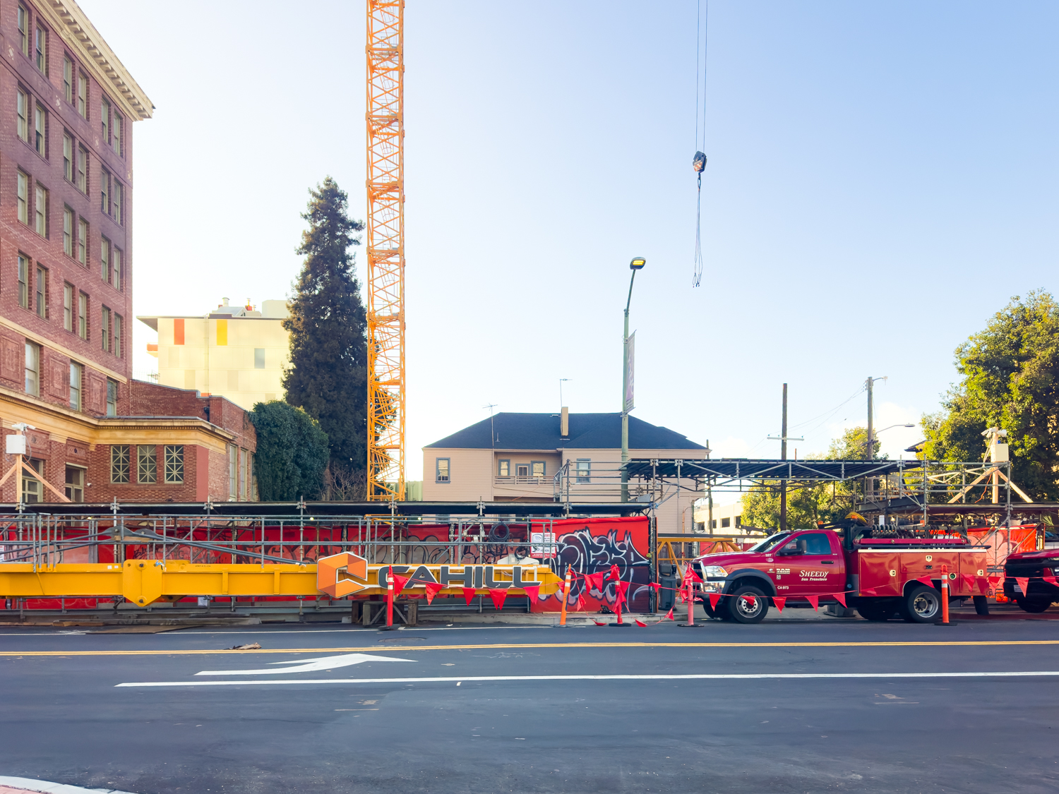 2125 Telegraph Avenue under construction, image by author