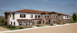 315 Las Animas Avenue Townhome Rendering, image via the City of Gilroy