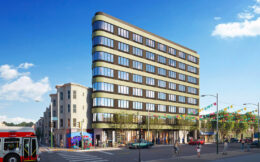 3230 24th Street corner view, rendering by Wong Logan Architects