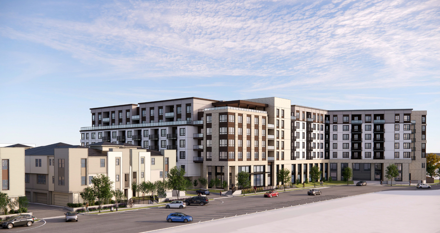 477 East Hillsdale Boulevard, rendering by TCA Architects