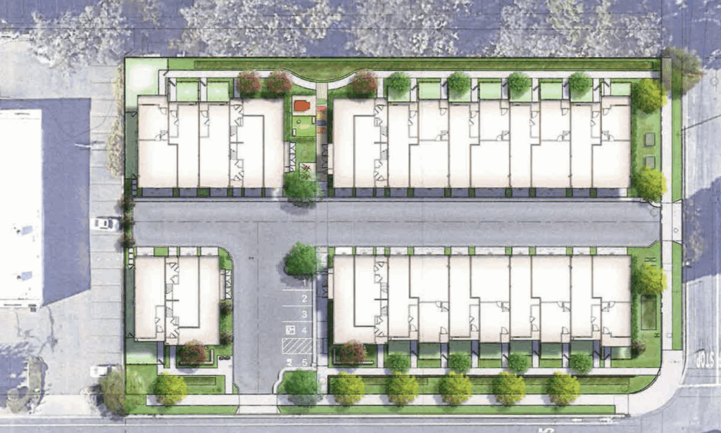 845 Stewart Drive Site Plan, image by Ascent