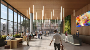 Icon residential lobby, illustration via Urban Catalyst