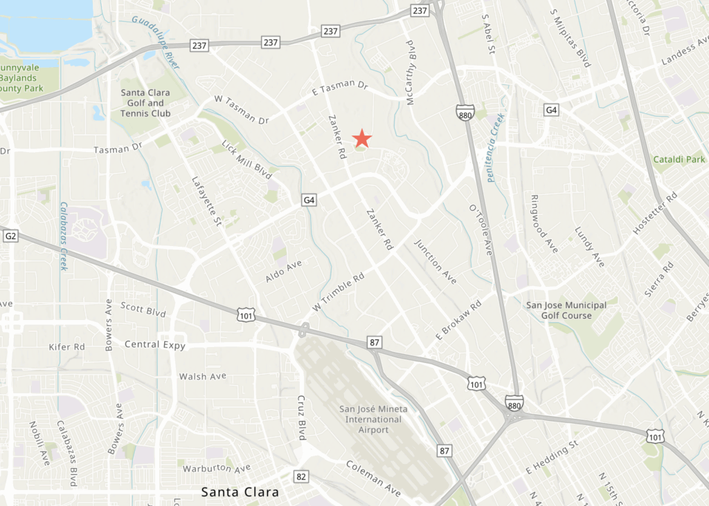 211-281 River Oaks Parkway Site Location, image via ArcGIS Online