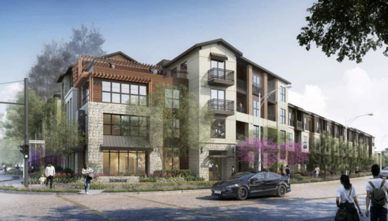 555 West Midfeild Road New Apartments Rendering, image by BDE