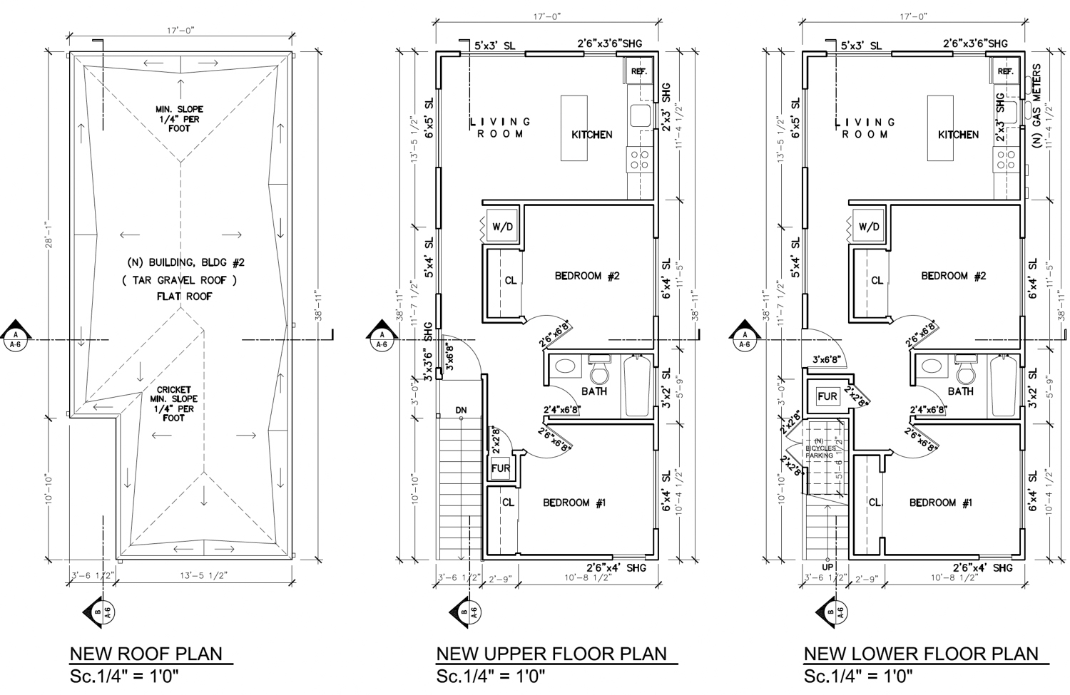 647 Taylor Avenue, floor plans via Rulicon Construction