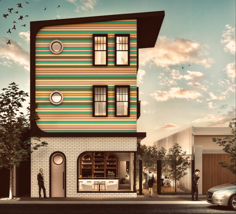 6518 San Pablo Avenue, rendering by Design Manou