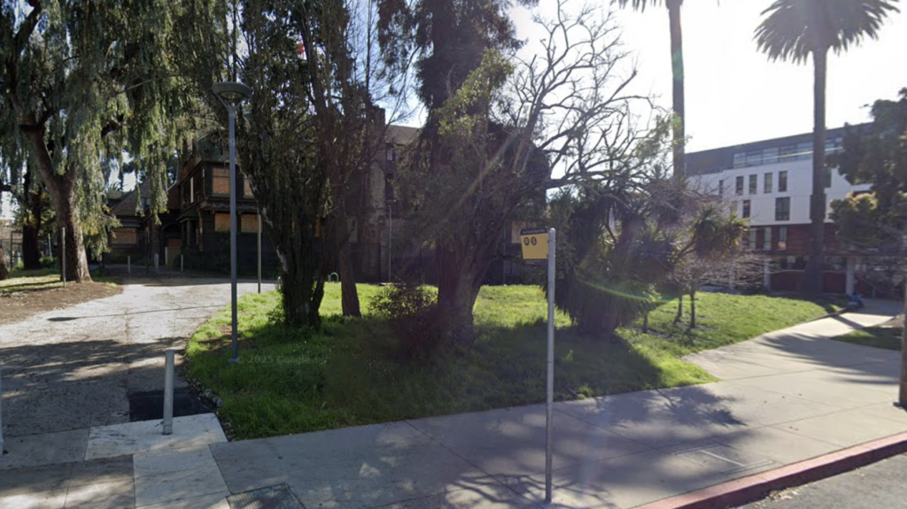 Channing Way and Bowditch Street Current Site, image via Google Street View