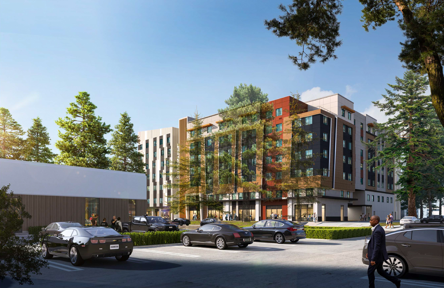 1171 Sonora Court southeast view, rendering by Studio T Square