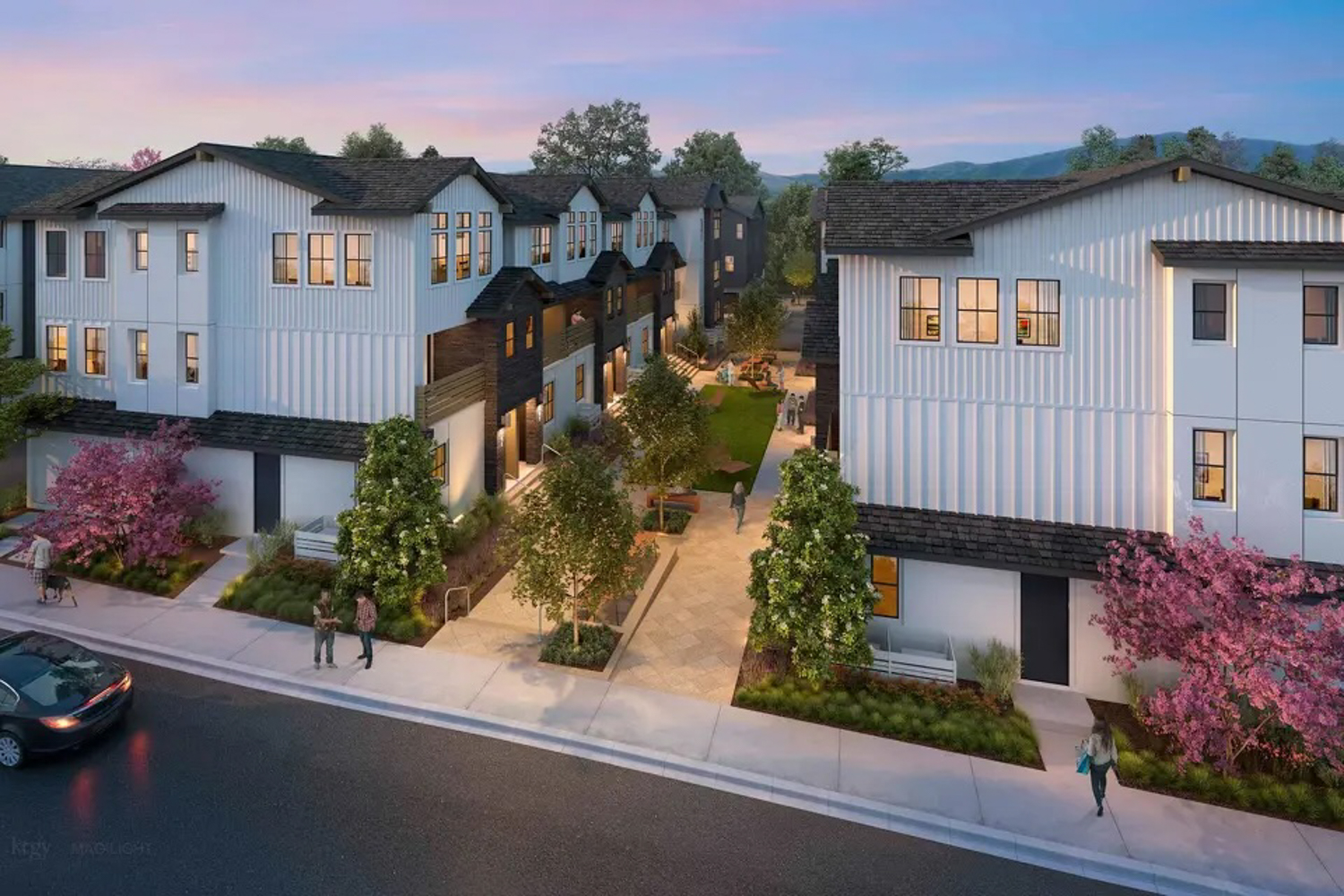 200 Boone Court overview, rendering by KTGY