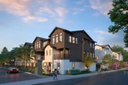 200 Boone Court pedestrian view, rendering by KTGY