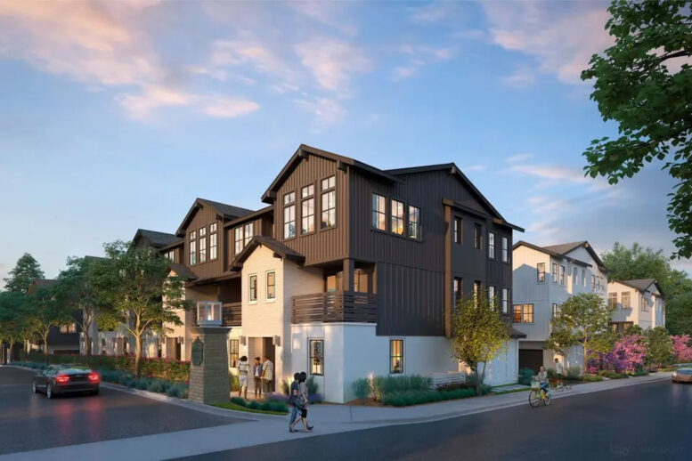 200 Boone Court pedestrian view, rendering by KTGY