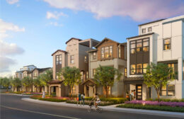 20883 Stevens Creek Boulevard single family homes, rendering by KTGY