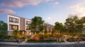 2225 East Bayshore Road pedestrian view, rendering by KTGY Group