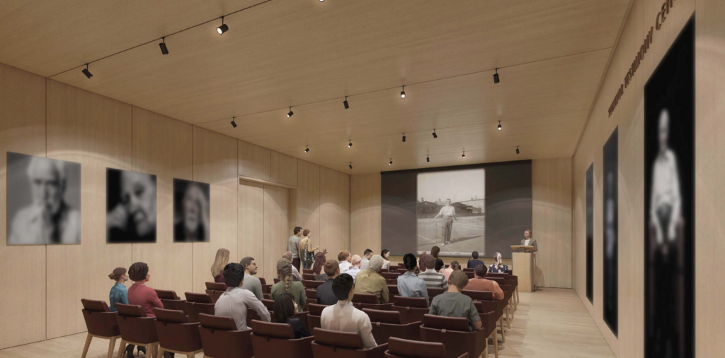 2245 Post Street Lecture Space Rendering, image by Karin Payson Architecture + Design