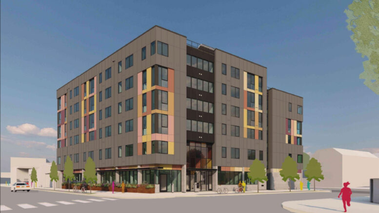 3135 San Pablo Avenue, rendering by Leddy Maytum Stacy Architects