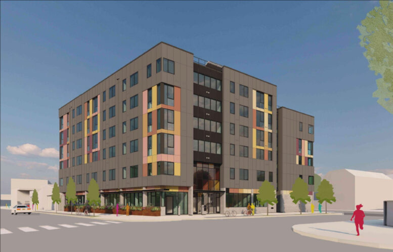 3135 San Pablo Avenue, rendering by Leddy Maytum Stacy Architects